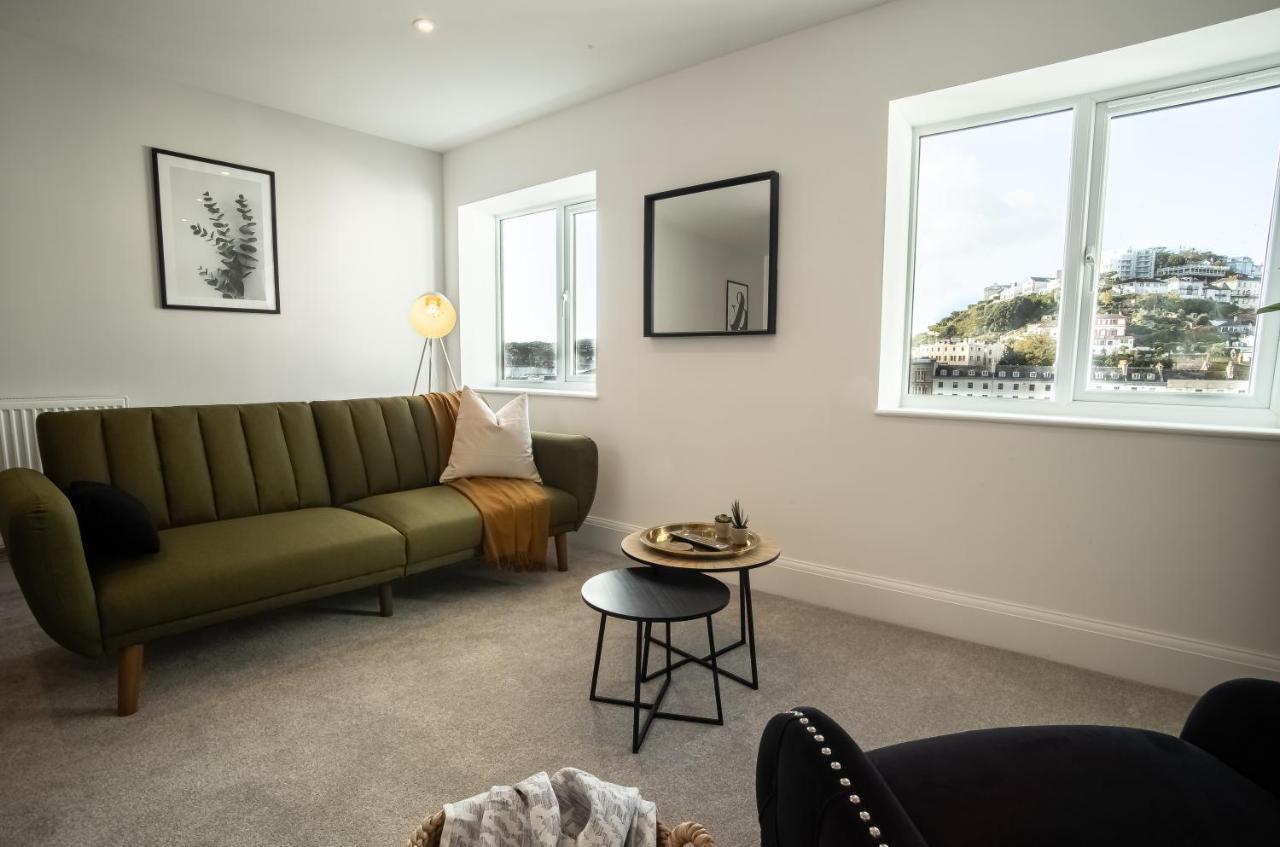 Boutique Apartments Torquay Overlooking Harbour - Near Babbacombe & Beach Exterior photo